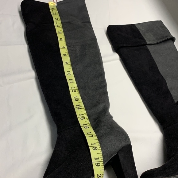 Dress Barn Vale Super Soft Boots Black and Grey  3” Heel Size 6.5 - Picture 10 of 12
